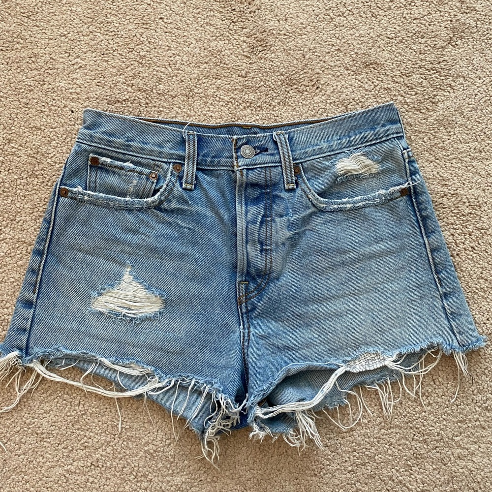 High Rise Wedgie Fit Shorts